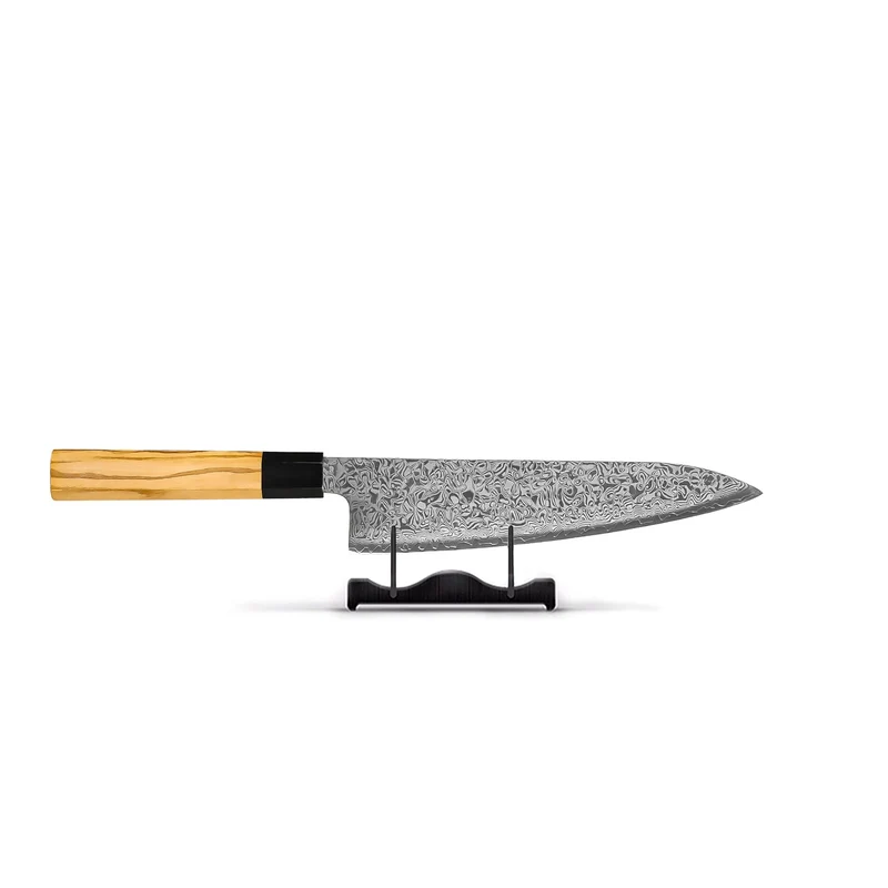 Shinrai Knives – Takumi Kaza 3-teiliges Damastmesser-Set – Kochmesser + Santoku + Schälmesser