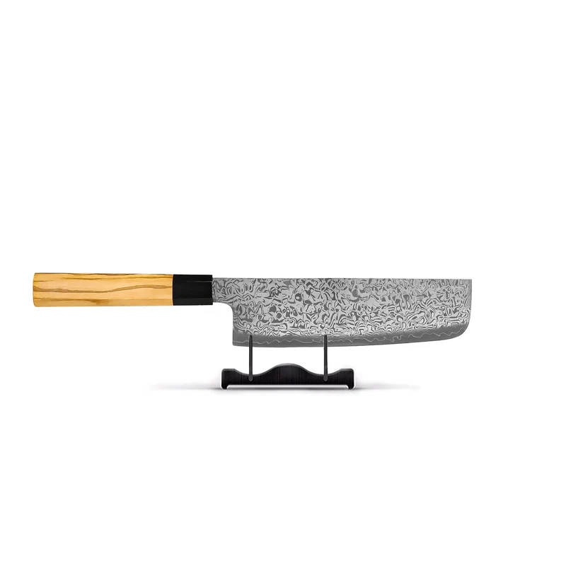 Shinrai Knives – Takumi Kaza 2-teiliges Damastmesser-Set – Nakiri + Schälmesser
