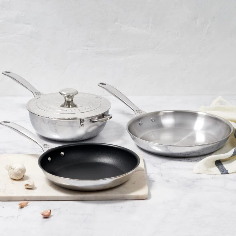 LeCreuset - Signature Sauté Pan Chef mit Anti-Backblech 24cm 3,3l