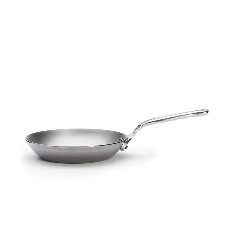 de Buyer Eisenpfanne Mineral B Pro mit Edelstahlgriff