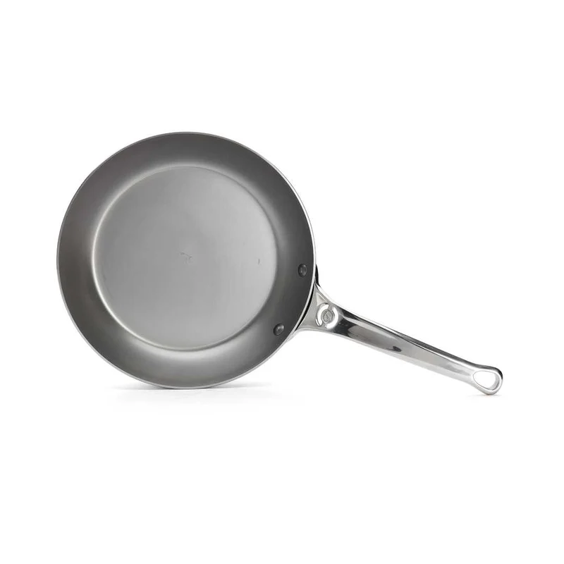 de Buyer Eisenpfanne Mineral B Pro mit Edelstahlgriff