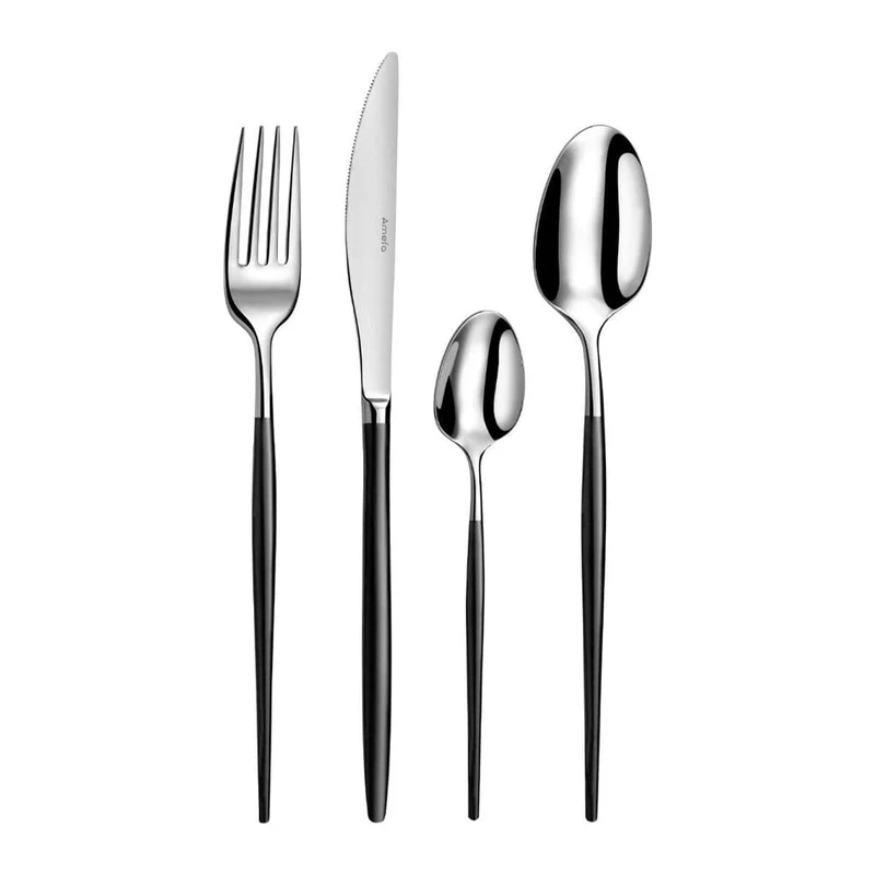 Amefa - Soprano 16-teiliges Besteckset schwarz