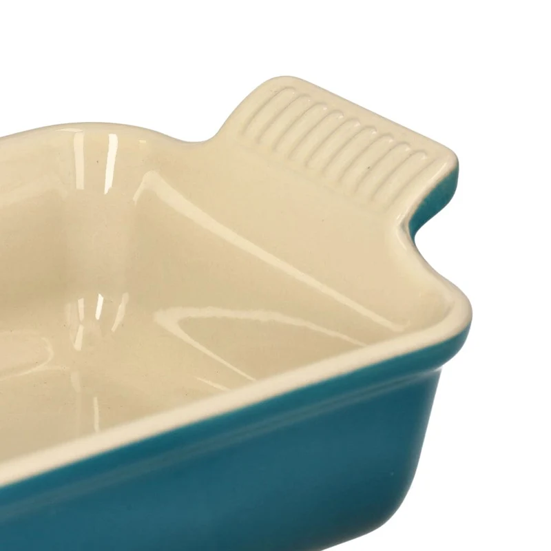 Le Creuset - Rechteckige Auflaufform Deep Teal 26x19cm 2,1l