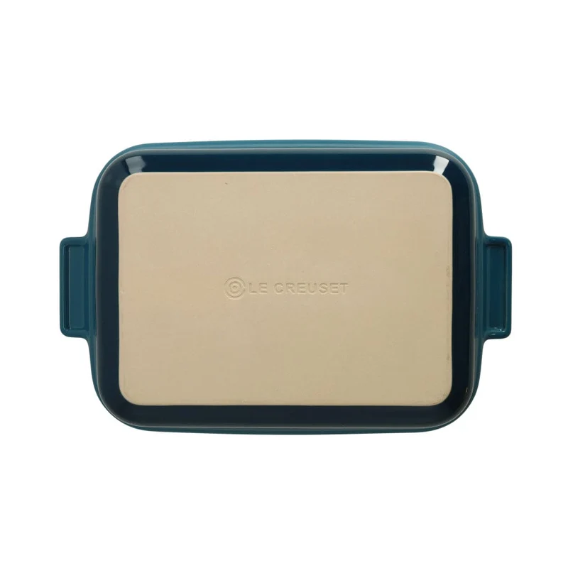 Le Creuset - Rechteckige Auflaufform Deep Teal 26x19cm 2,1l