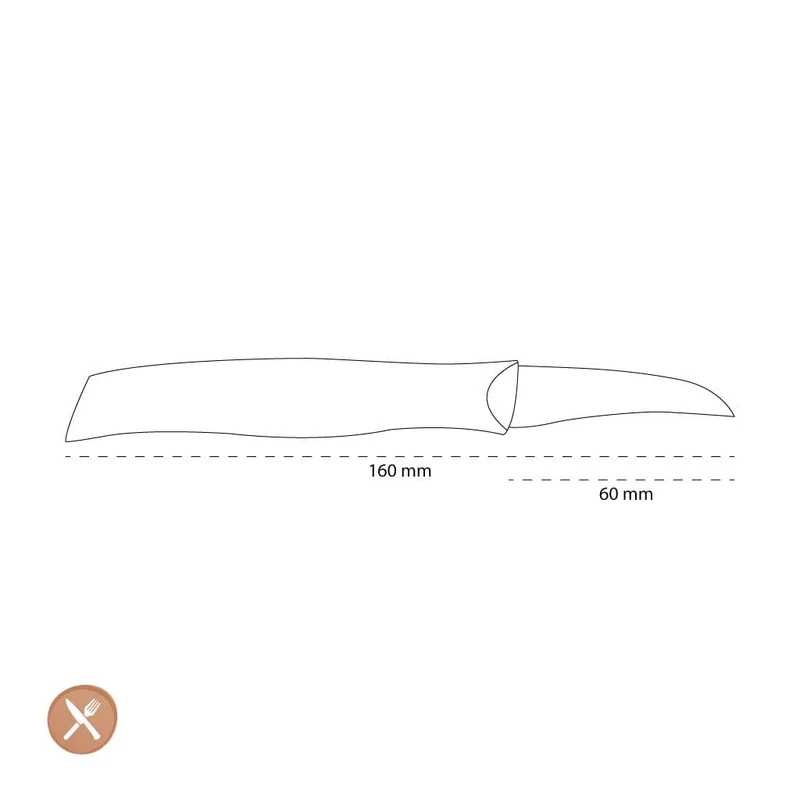 Zwilling - Twin Grip Schälmesser 60 mm - blau