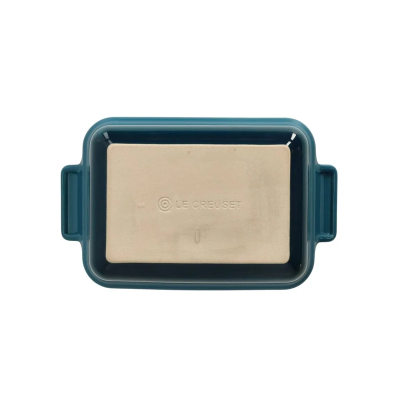 Le Creuset - Rechteckige Auflaufform Deep Teal 19x14cm 1,1l