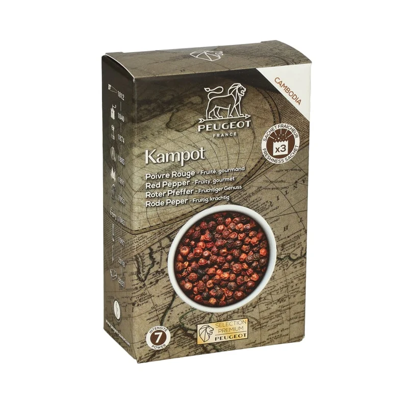 Peugeot - Kampot Roter Pfeffer 60g
