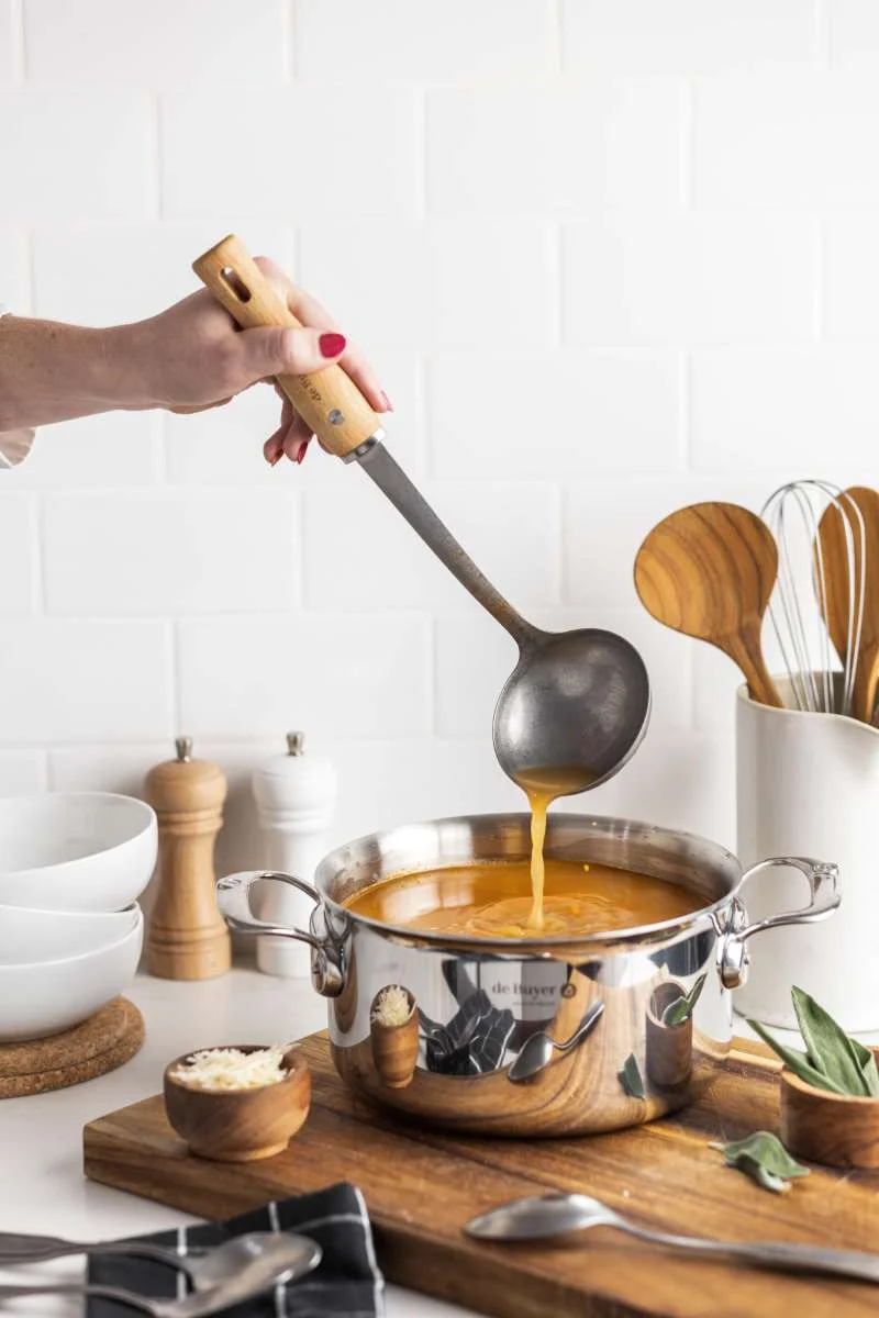 de Buyer Nostalgie Küchenhelfer mit Holzgriff,