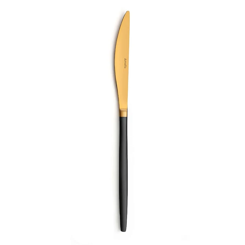 Amefa - Soprano 16-teiliges Besteckset schwarz/gold in Trendbox