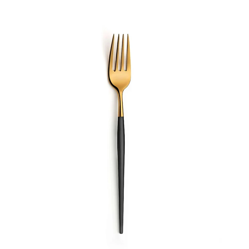 Amefa - Soprano 16-teiliges Besteckset schwarz/gold in Trendbox