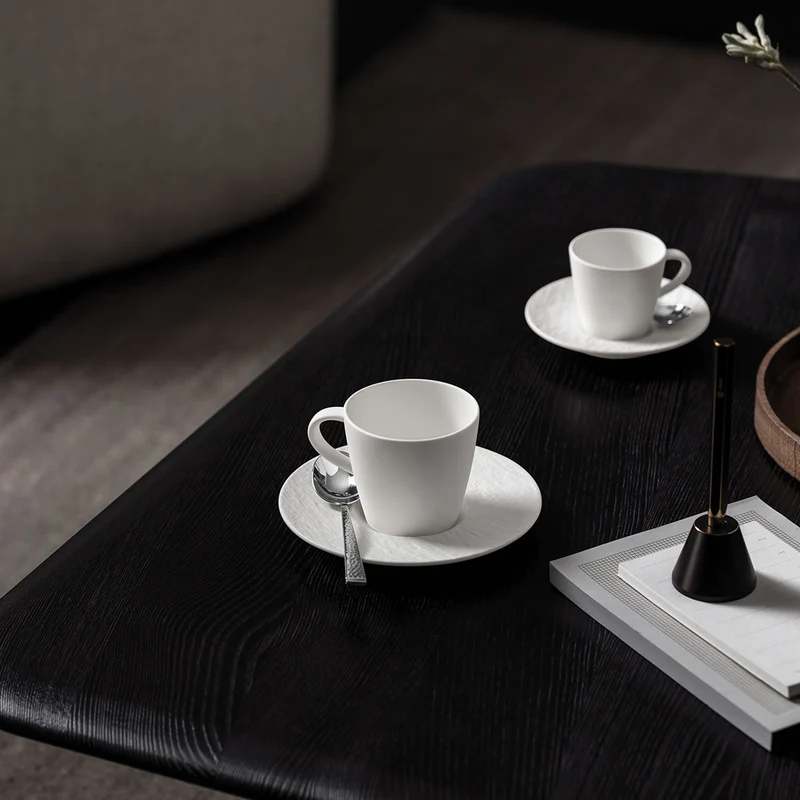 Villeroy & Boch Manufacture Rock Kaffeeuntertasse 15,5cm
