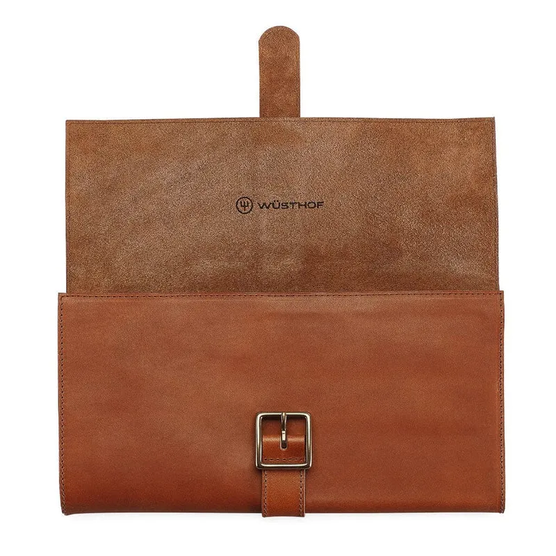Wüsthof - Ikon Steakmesserset 6-teilig + Ledermessertasche