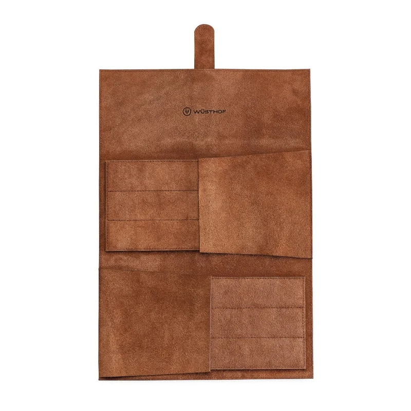 Wüsthof - Ikon Steakmesserset 6-teilig + Ledermessertasche