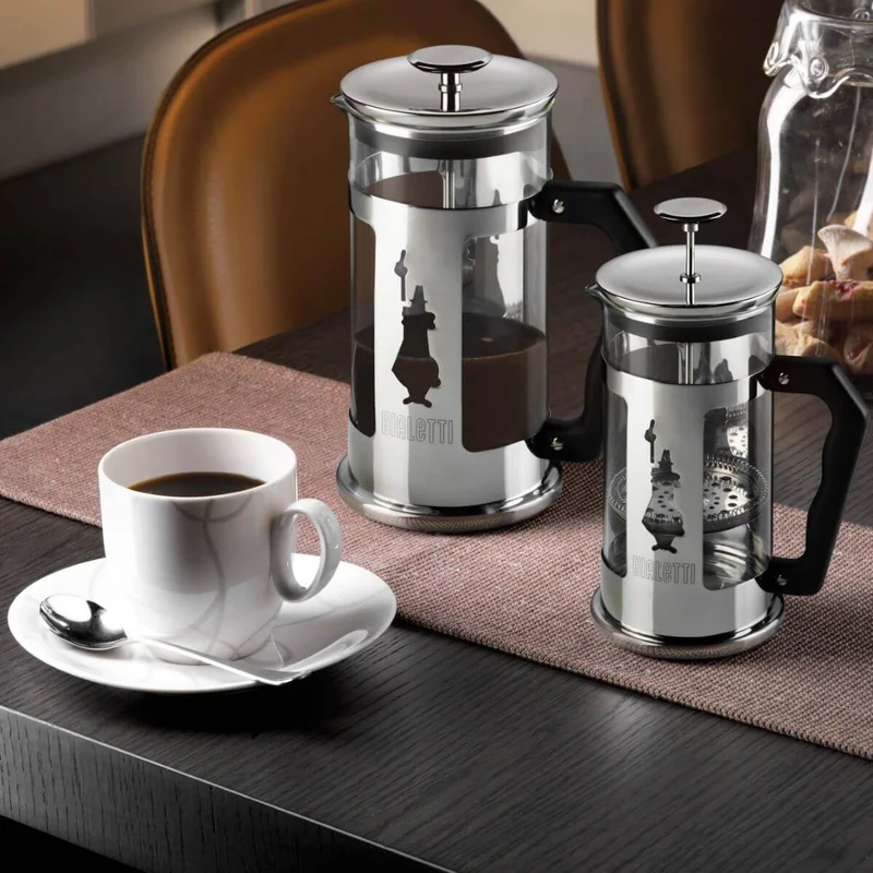 Bialetti Preziosa French Press Kaffee- und Teebereiter 1 Liter