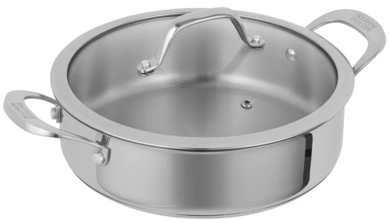 Kuhn Rikon Allround Servierpfanne mit Glasdeckel Ø 28 cm / 5.0 L