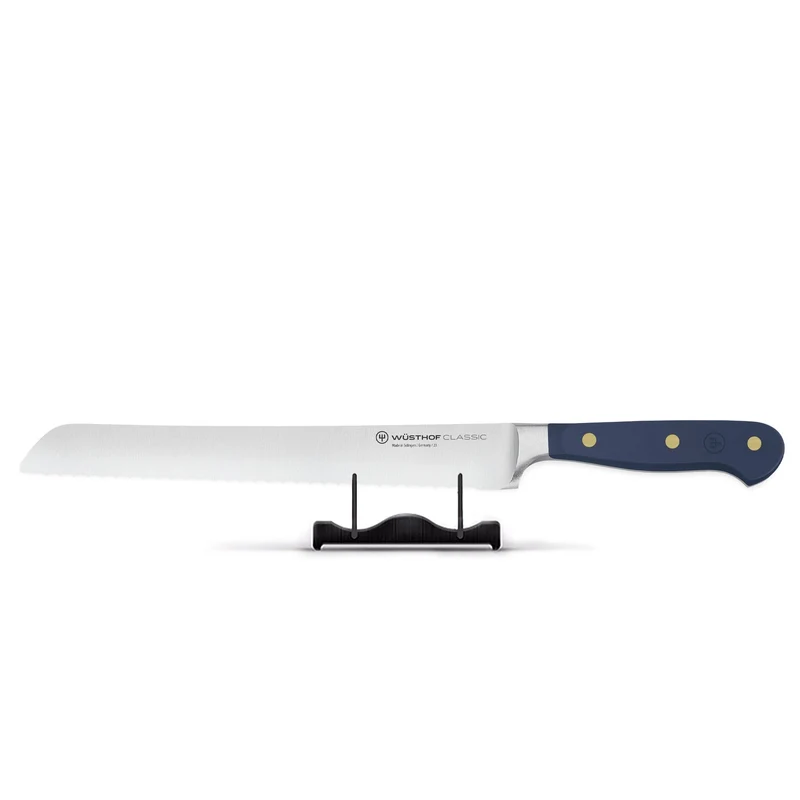 Wusthof - Klassisches Brotmesser mit Doppelwellenschliff Wilde Blaubeere 23 cm