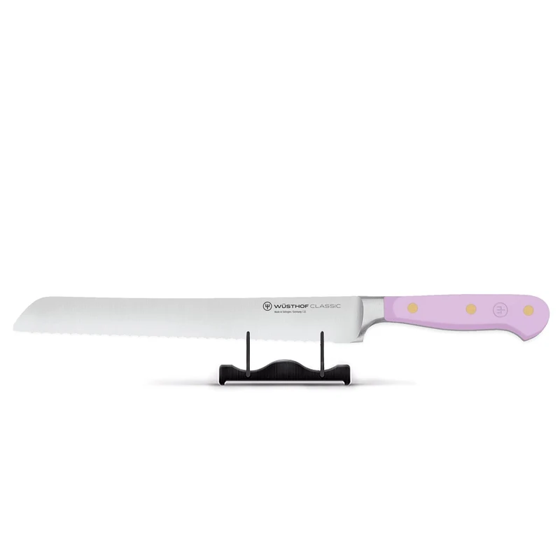 Wusthof - Klassisches Brotmesser mit doppeltem Wellenschliff Purple Yam 23 cm