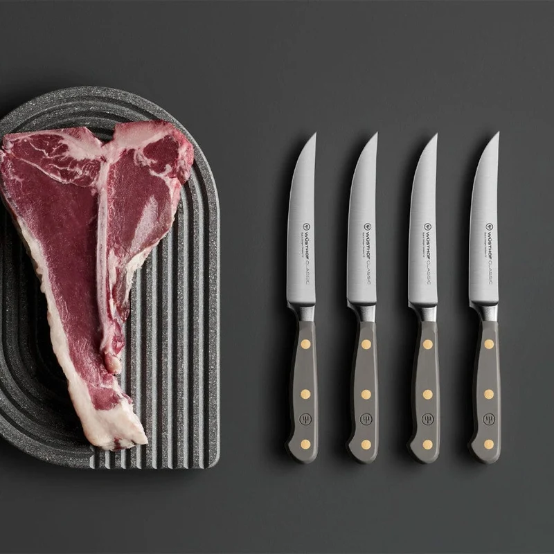 Wüsthof - Classic Steakmesser Velvet Oyster 12 cm