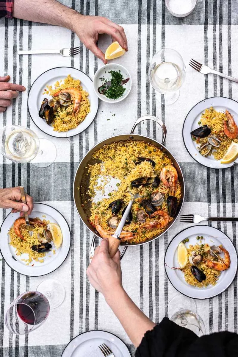 de Buyer Paella Pfanne Mineral B 32cm