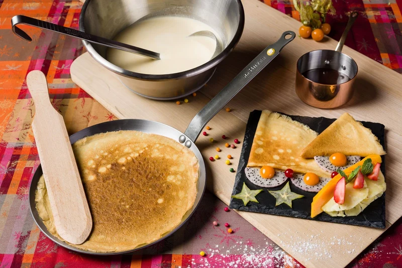 de Buyer Crepe Eisenpfanne Serie Mineral B 24cm 5615.24