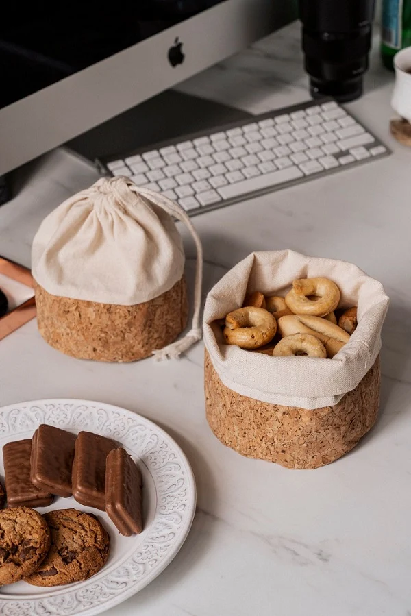 Nuts BeesWax Brot oder Snackbeutel S 16cm