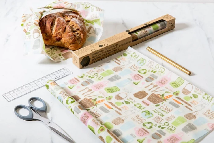 Nuts Bienenwachstuch Rolle Zero Waste 32x90cm