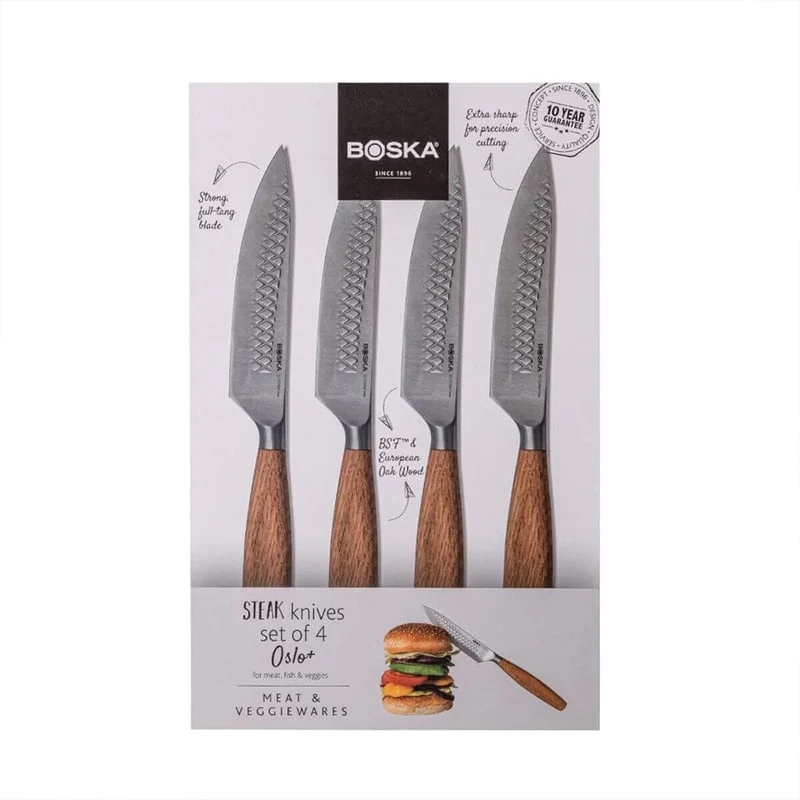 Boska - Steakmesser Oslo+, 4er-Set
