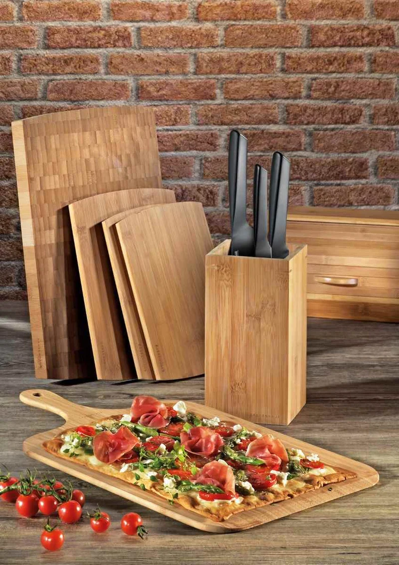 Zassenhaus Eco Line Brotschneidebrett Bambus 42cm