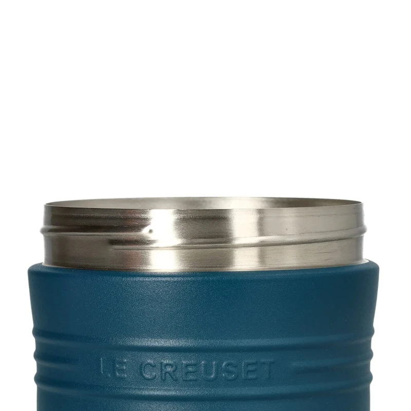 Le Creuset – Lunchbecher für unterwegs, 0,5 l, Dunkelblaugrün