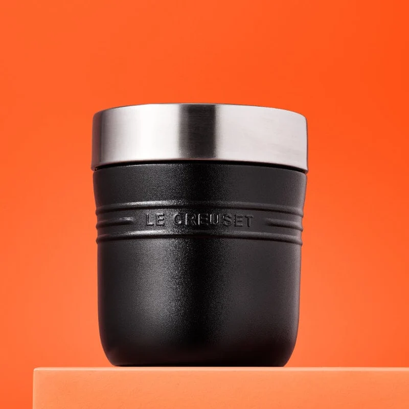 Le Creuset - On The Go 0,5L Lunchbecher Mattschwarz