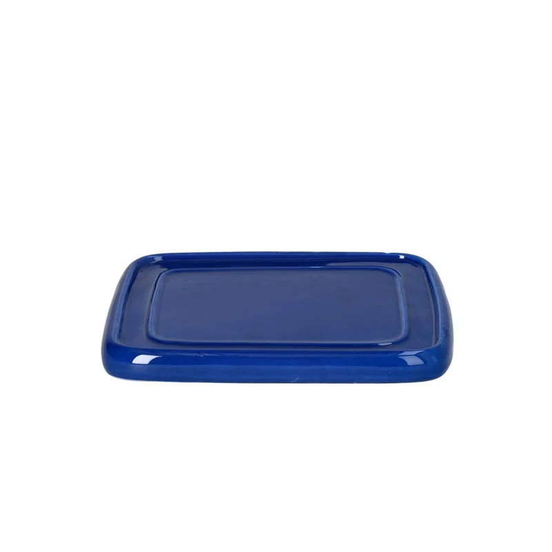 &Klevering - Butterdose kariert blau