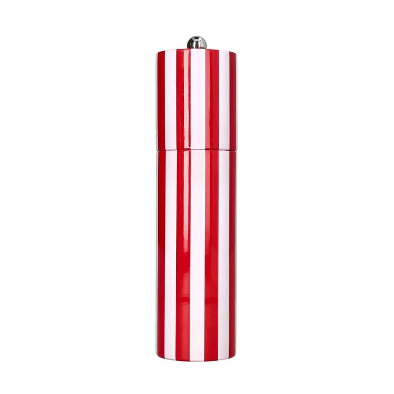 Addison Ross - Column Striped Pfeffer- & Salzmühle Rot & Weiß 24 cm
