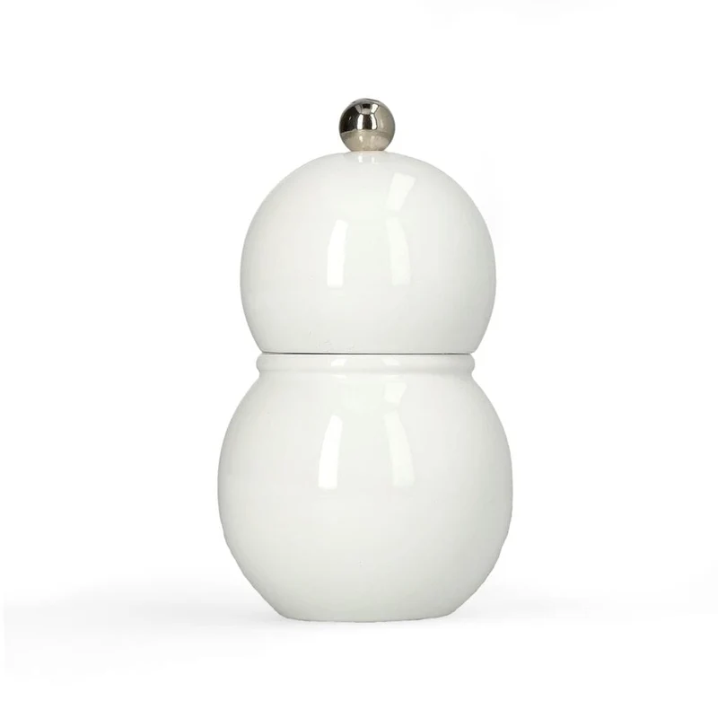Addison Ross - Chubby Pfeffer- & Salzmühle Weiß 12 cm