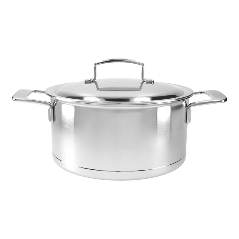 Demeyere - Silver 7 Stielkasserolle 24 cm mit Deckel