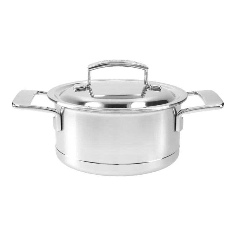 Demeyere - Silver 7 Stielkasserolle 16 cm mit Deckel