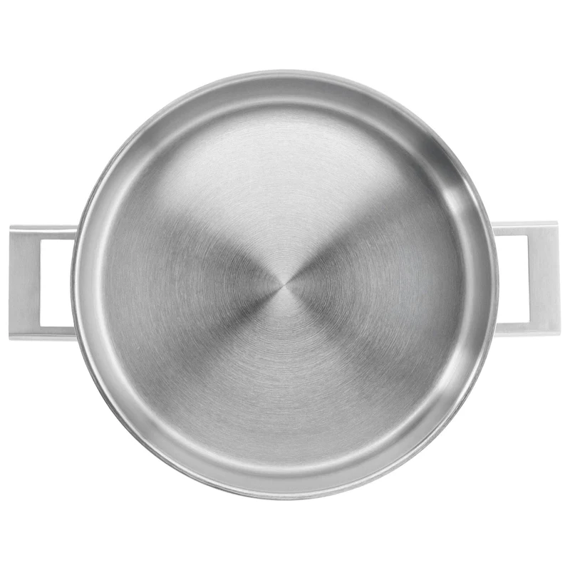 Demeyere - John Pawson 7 Niedrige Stielkasserolle 28 cm mit Deckel
