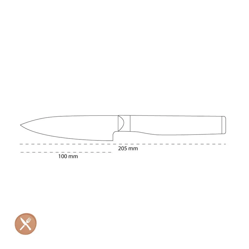 Kai Shun - Tim Mälzer - Serie Schälmesser 4'' (10,0 cm)