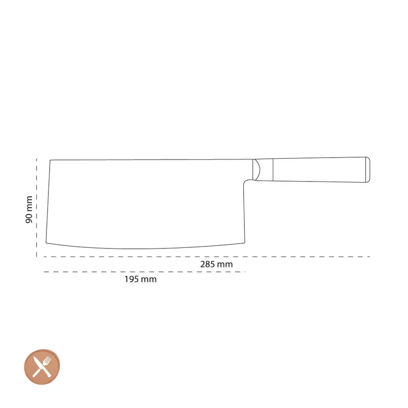 Kai Shun - Chinesisches Kochmesser 7'' (18,0 cm)