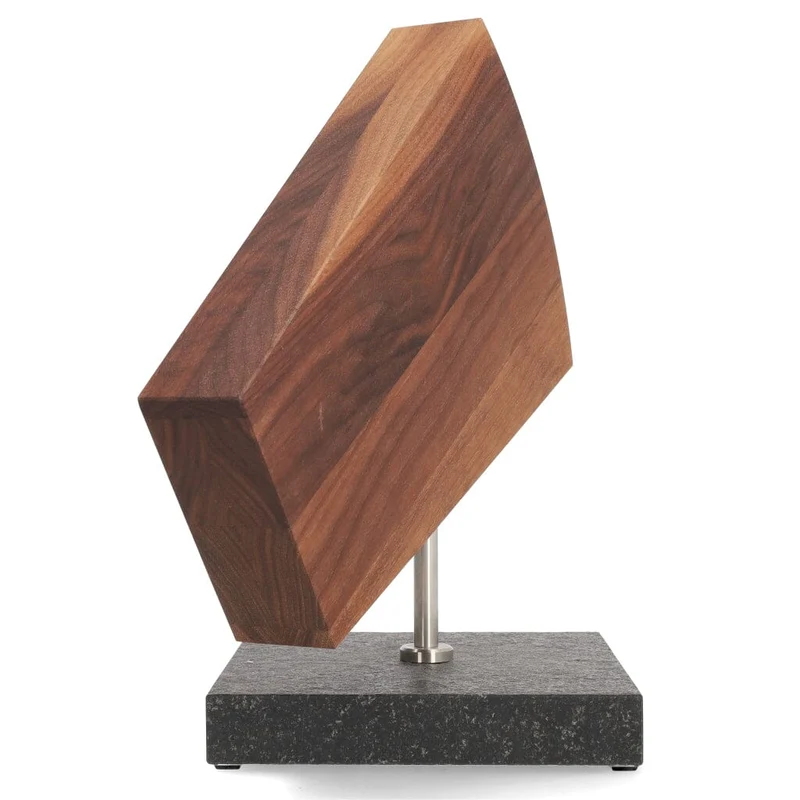 Kai Shun - Rotierender Messerblock Granit/Walnuss