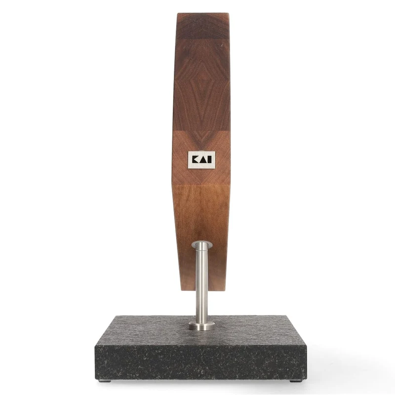 Kai Shun - Rotierender Messerblock Granit/Walnuss