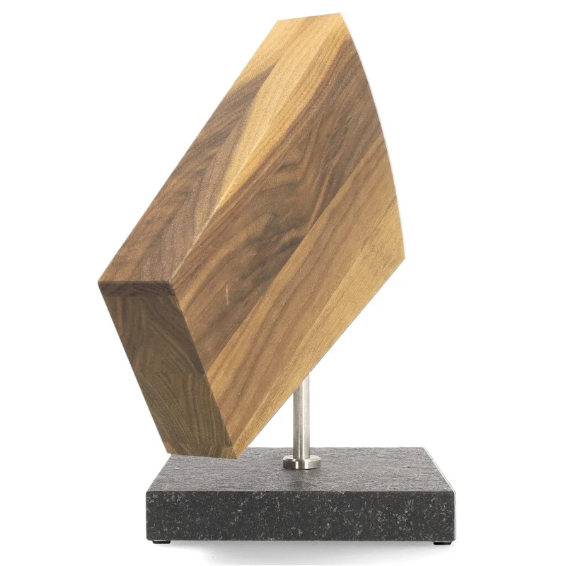 Kai Shun - Rotierender Messerblock Granit/Eiche