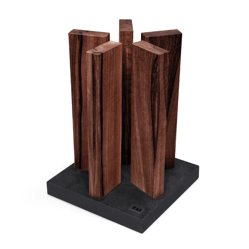Kai Shun - ''Stonehenge'' Messerblock, Granit/Walnuss