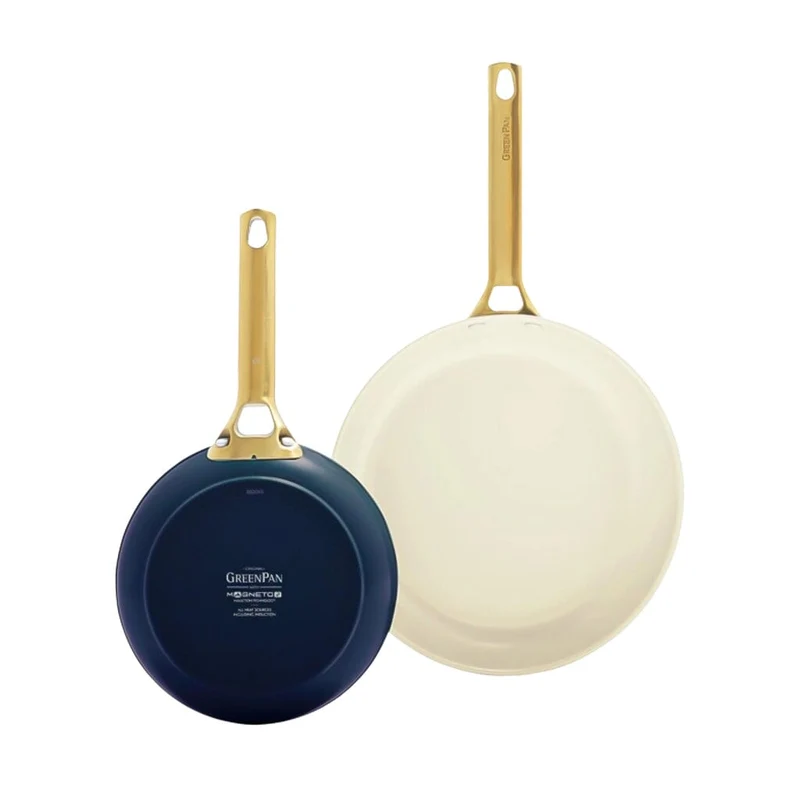 GreenPan - Padova Oxford Blue 2-teiliges Pfannenset mit keramischer Antihaftbeschichtung 20/26 cm