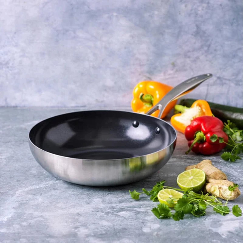 Green Pan – Genfer Wok mit Keramik-Antihaftbeschichtung, 28 cm