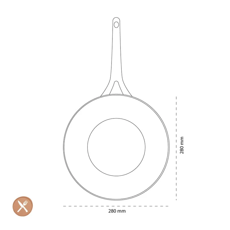 Green Pan – Genfer Wok mit Keramik-Antihaftbeschichtung, 28 cm