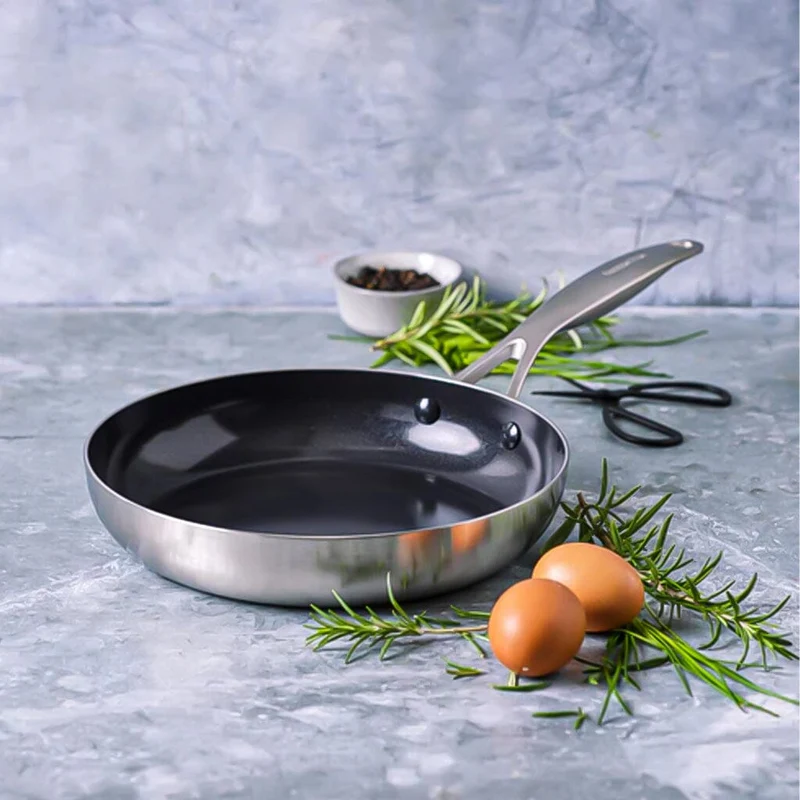 Green Pan - Genfer Bratpfanne mit Keramik-Antihaftbeschichtung, 24 cm
