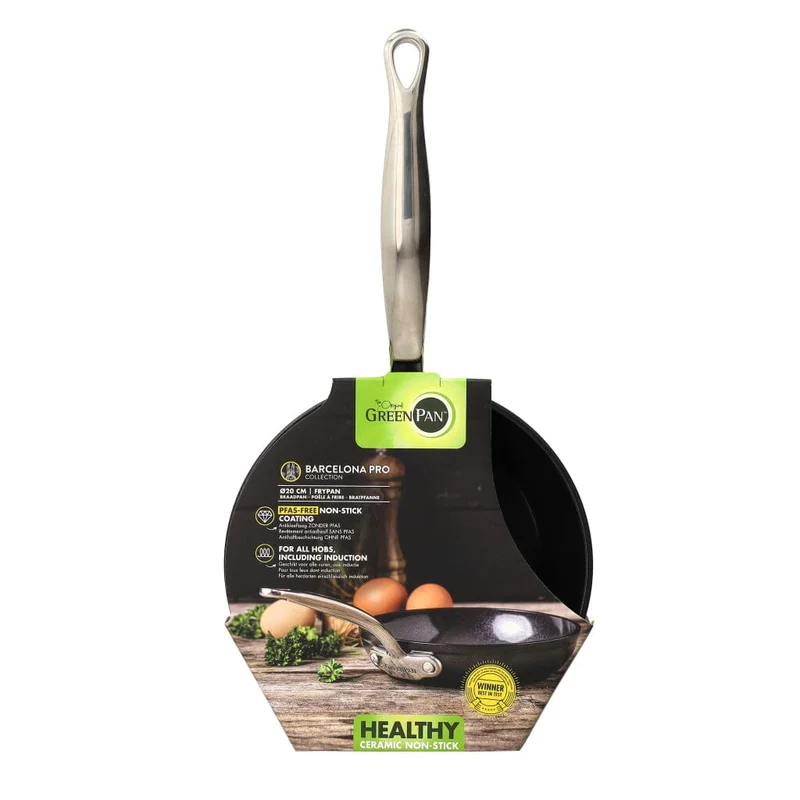 Green Pan - Barcelona Pro Bratpfanne mit Keramik-Antihaftbeschichtung 20 cm