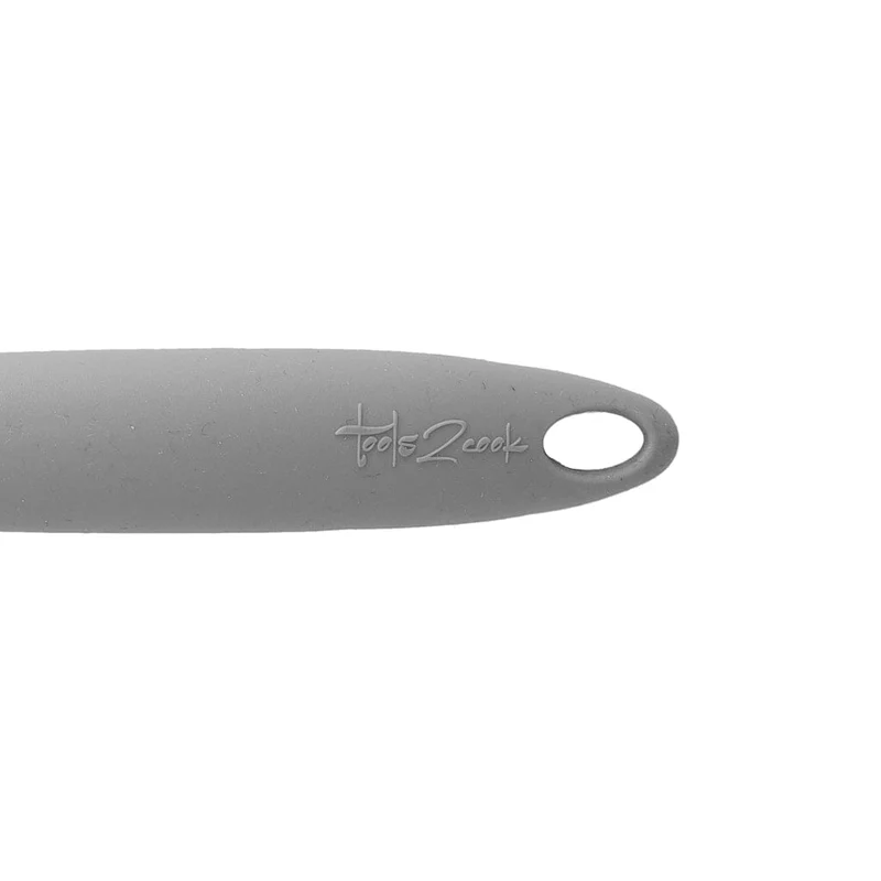 Tools2Cook - Silikon-Woklöffel Muskatgrau