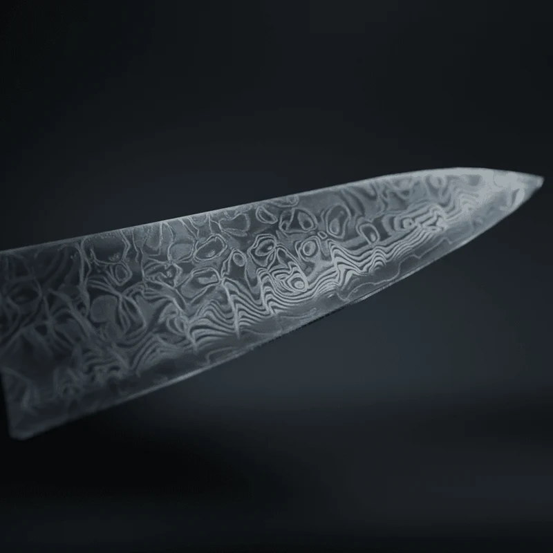 Shinrai Knives - Takumi Kaza Damascus Schälmesser 9 cm