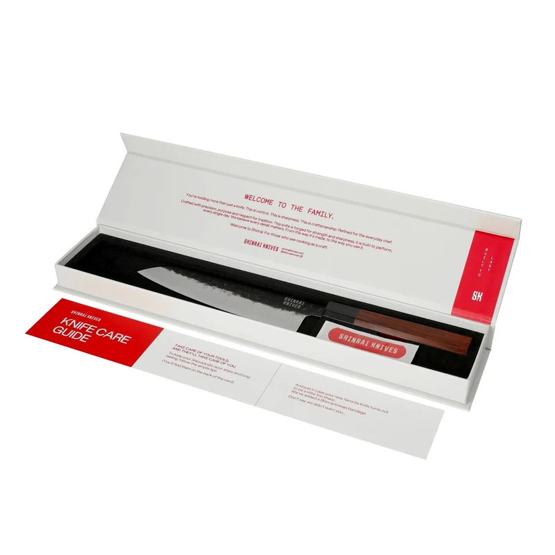 Shinrai Knives - Kurayami 7-teiliges Damastmesserset